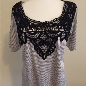 Loralette Striped Top